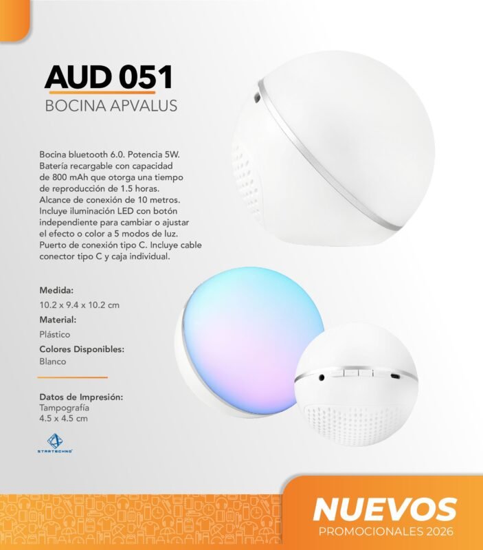 Bocina Apvalus — nuevo promocional Digiprint
