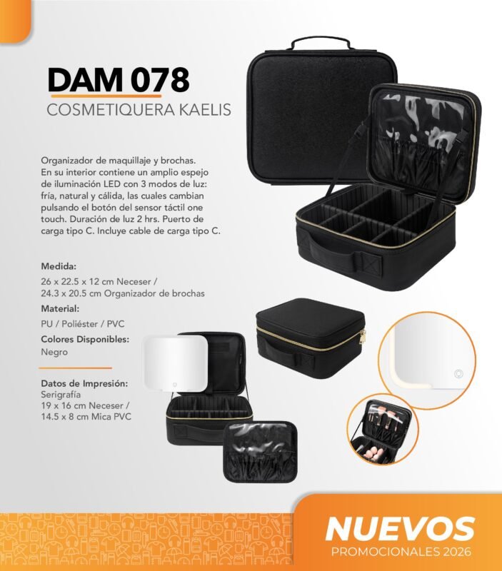 Cosmetiquera Kaelis — nuevo promocional Digiprint