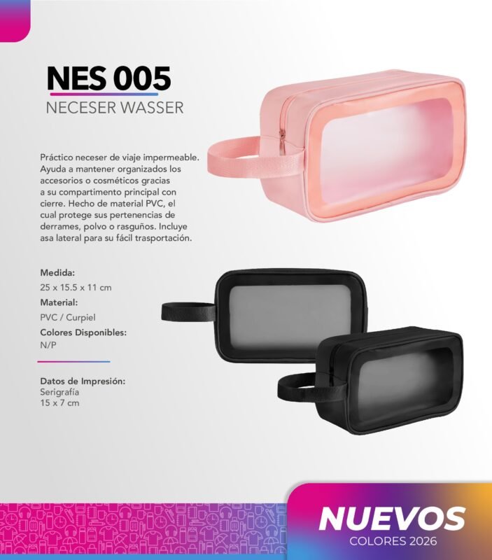 Neceser Wasser — nuevo promocional Digiprint