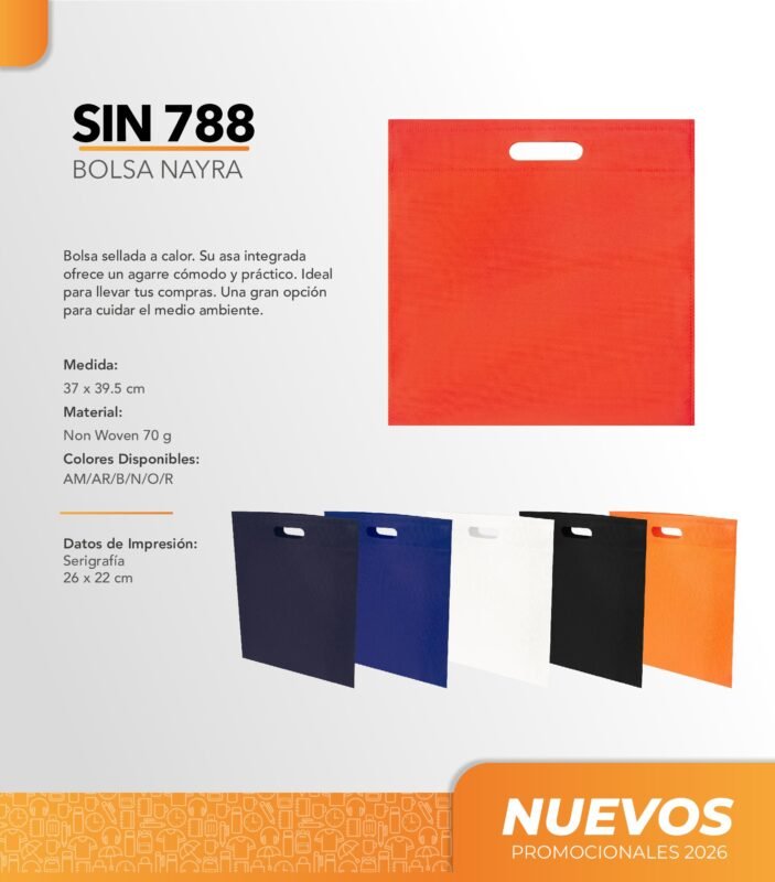 Bolsa Nayra — nuevo promocional Digiprint