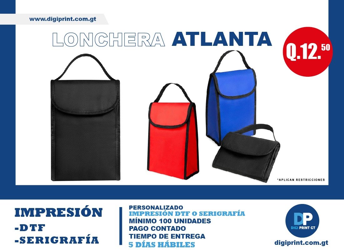 Lonchera Atlanta Q12.50