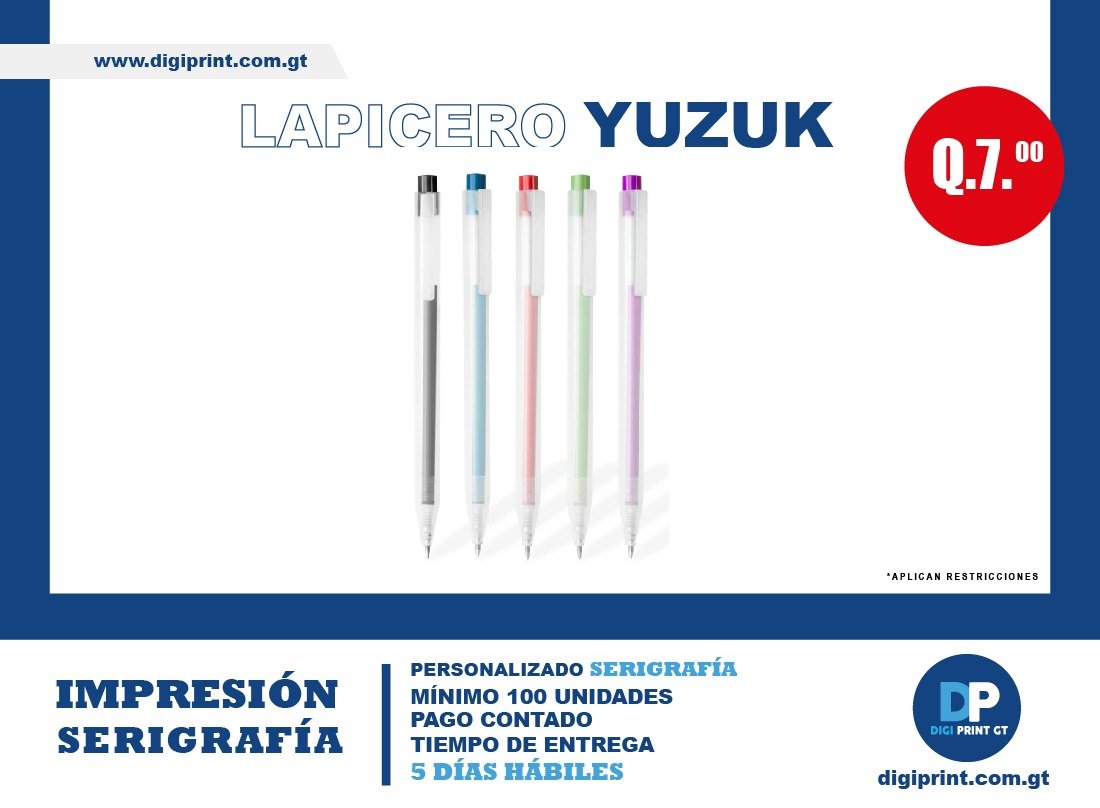 Lapicero Yuzuk Q7.00