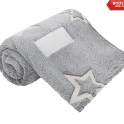 FRAZADA MEKKY GRIS