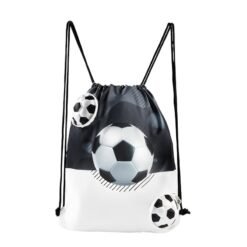 BOLSA-MOCHILA MÁGICA SOCCER BLANCO